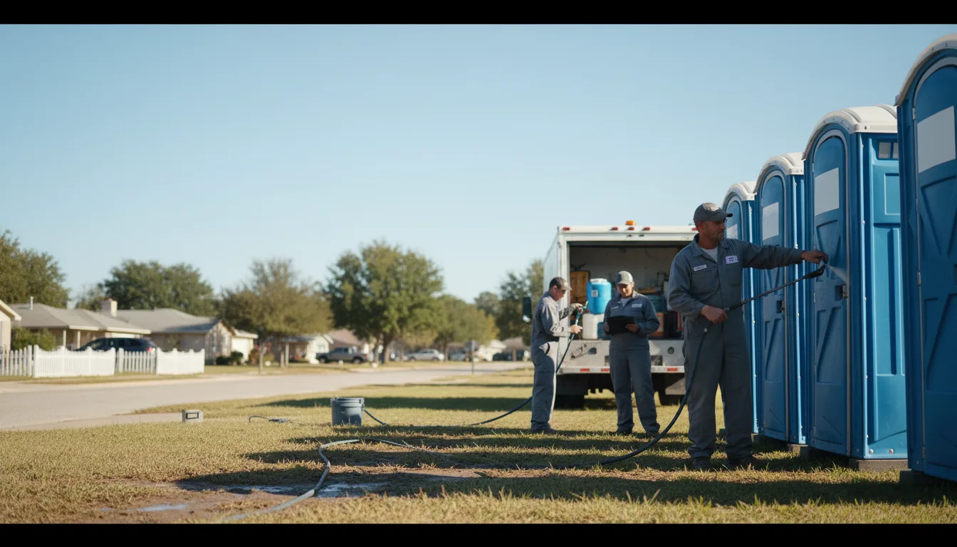 Long-Term Portable Toilet Rental in Cecil, GA near me